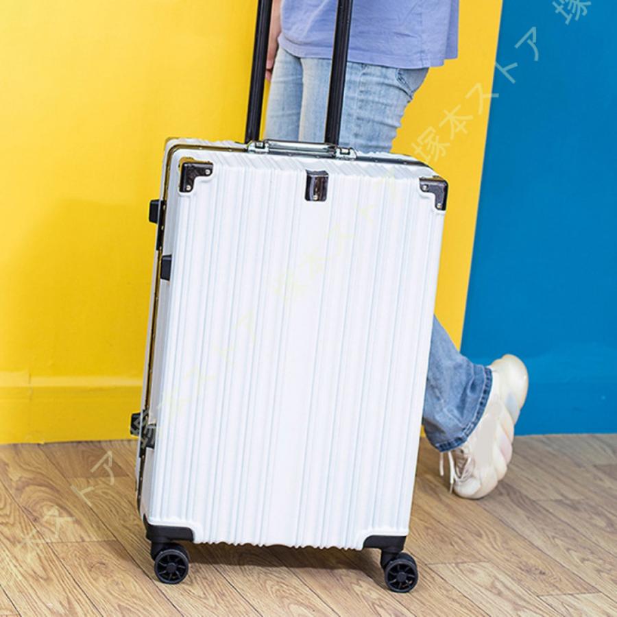 スーツケース ABS+PC360度回転 ファスナー キャリーバッグ 軽い かわいい 修学旅行 TSAロック 旅行用 軽量 静音 キャリーケース 機内持ち込み 小型 旅行_26