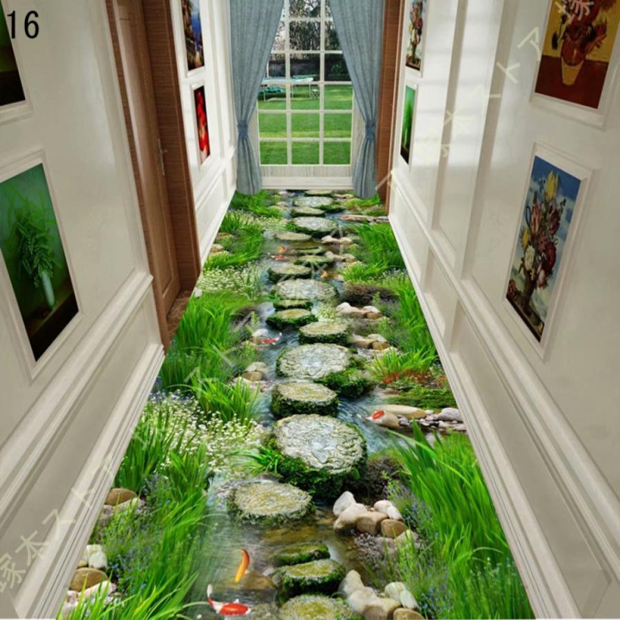 ラグマット 北欧 ロングカーペット 玄関マット 台所 モダン シンプル