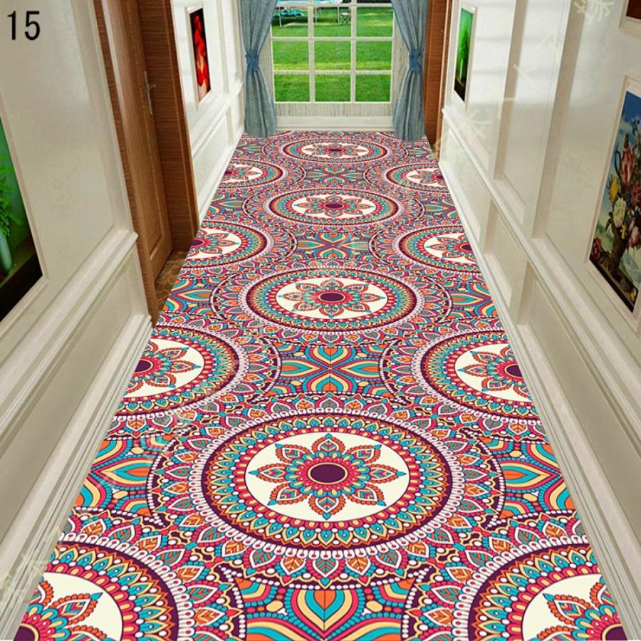 廊下敷きマット ラグ廊下マット マイクロファイバー 滑り止め 洗える