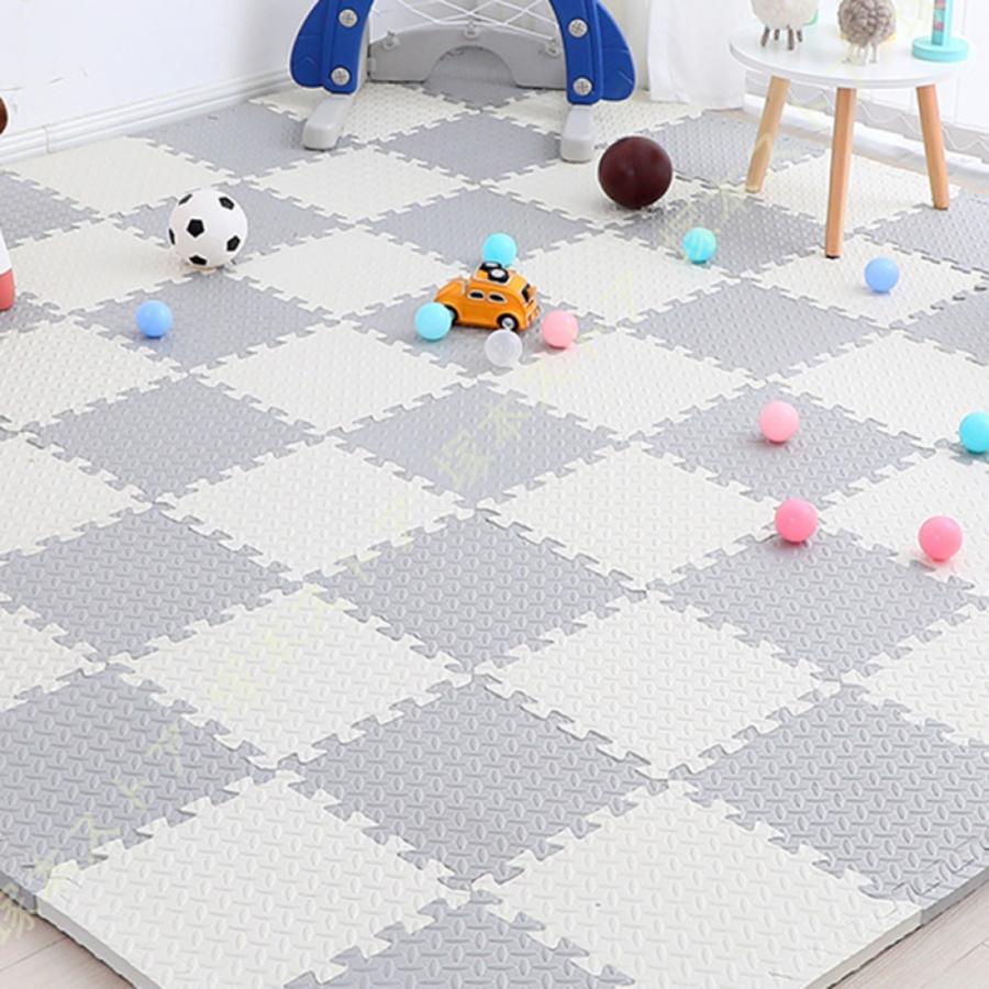 新品★ジョイントマット　クッションマット　28枚 WEIMALL（ウェイモール） ジョイントマット 大判60cm 厚さ1cm 約6畳 32