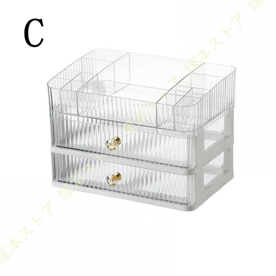 新品　未使用　小物　収納　ガラス　お洒落　おしゃれ　ホビー　化粧品　コレクション INDOORPLUS公式｜メイク収納 おしゃれ メイクオーガナイザー