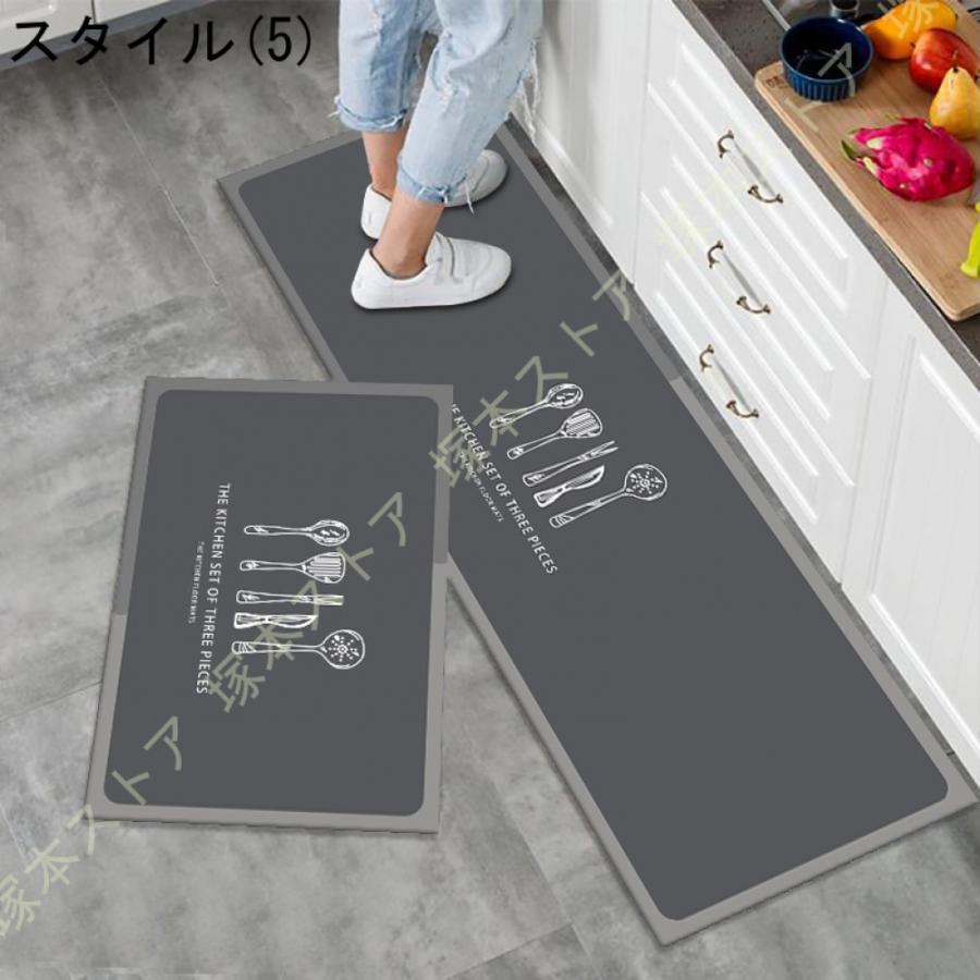 キッチンマット 滑り止め 60 x 210 cm 洗える 厚み6Mm 台所マット 廊下敷き カーペット おしゃれ柄 転倒防止 キズ防 キッチンマット 120/160 洗える 北欧風 廊下 カーペット 吸水 速乾 台所マット おしゃれ オールシーズン 絨毯 滑り止め 防音 掃除易い  ラグ ラグマット モダン : 塚本ストア - 通販 - Yahoo!ショッピング