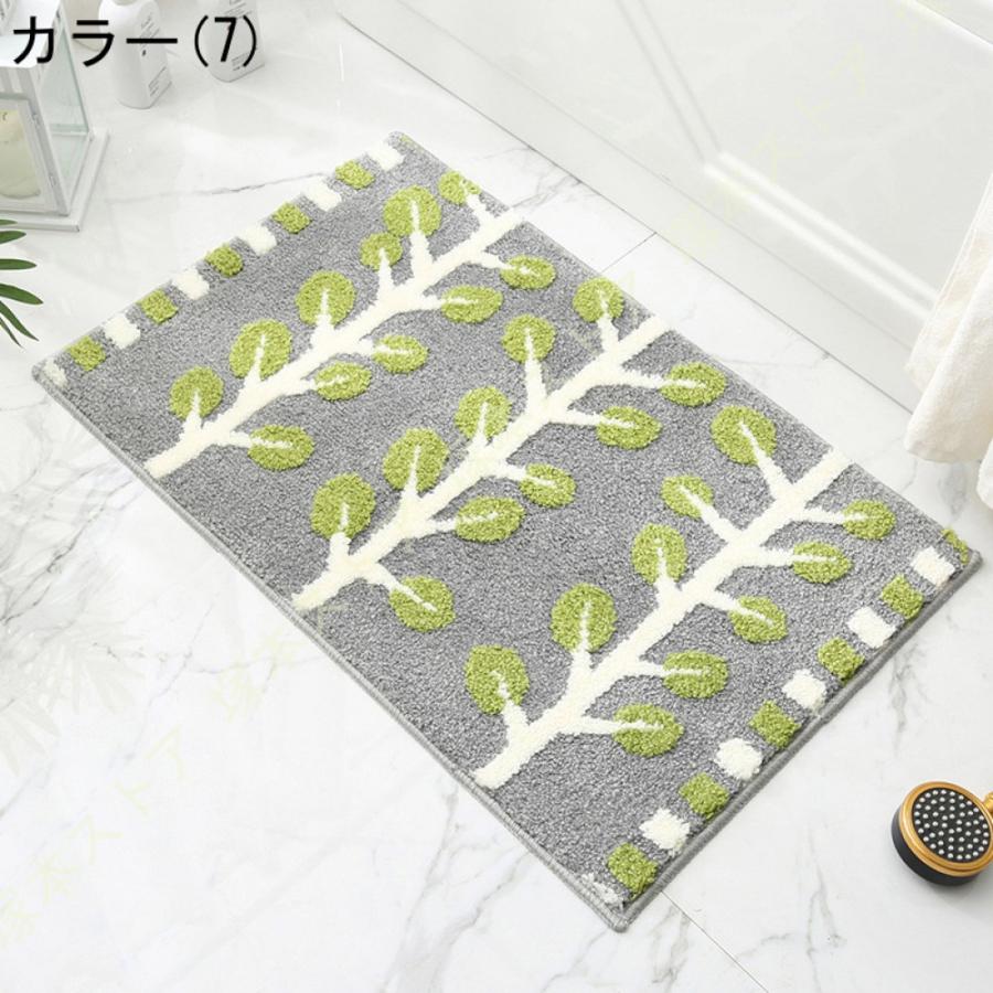 玄関マット 室内 おしゃれ かわいい 玄関 マット モダン 北欧 60x90 40X60 滑り止め バスマット 足ふきマット お風呂マット ...