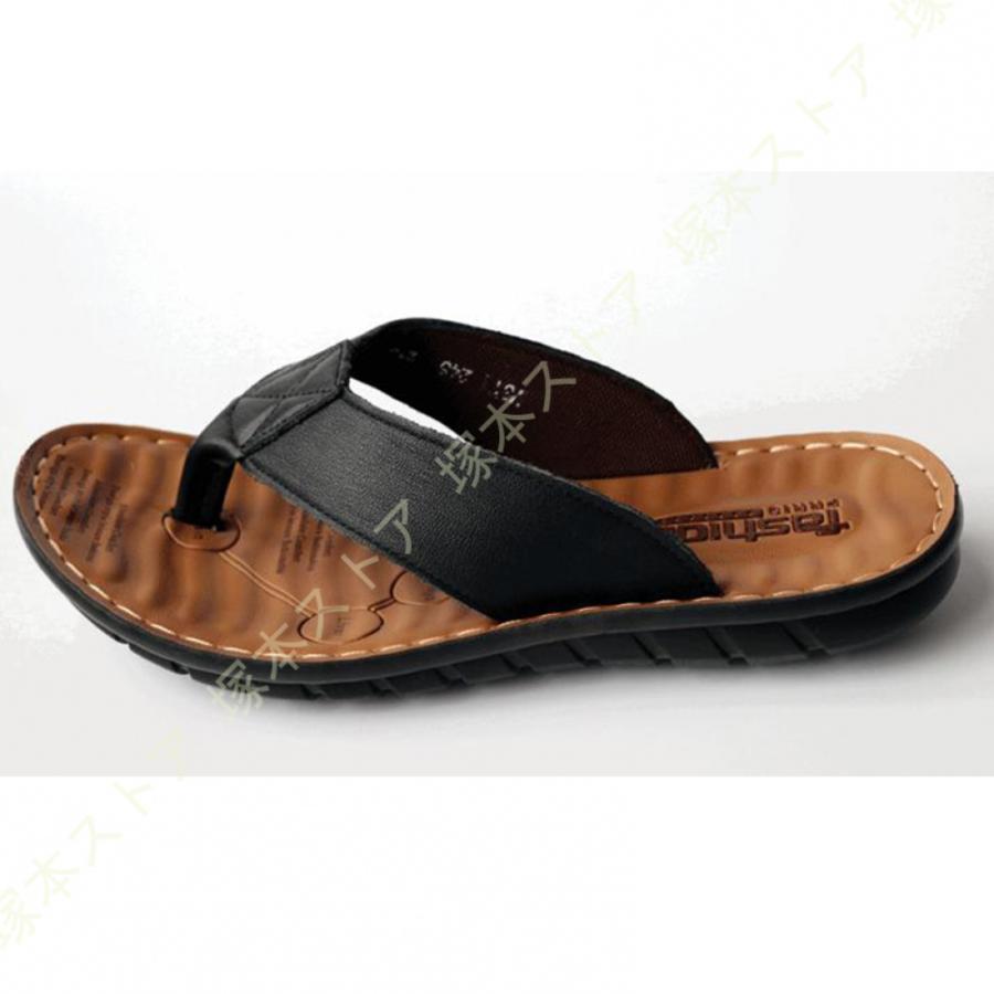 トリーバーチ☆ブラウン☆レザー トングサンダル ☆8 トリーバーチ TORY BURCH トングサンダル ストラップ ロゴ