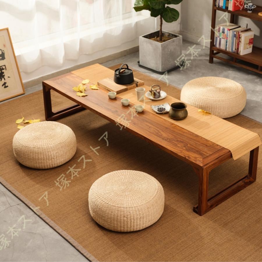 フロア座布団クッション 瞑想用クッション 座蒲 わら 座禅布団 瞑想