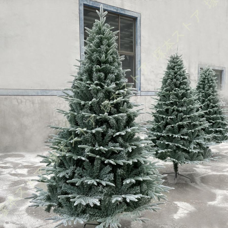 クリスマスツリー 雪化粧 おしゃれ 針葉樹 ヌードツリー 豊富な枝数 本物そっくり モミと松 細かく見栄え クリスマスツリー 店舗装飾 開店祝い 新築祝い_4