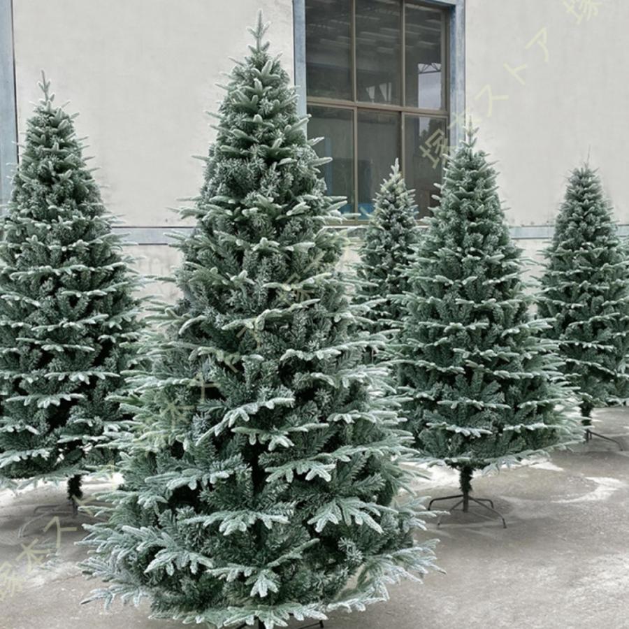 クリスマスツリー 雪化粧 おしゃれ 針葉樹 ヌードツリー 豊富な枝数 本物そっくり モミと松 細かく見栄え クリスマスツリー 店舗装飾 開店祝い 新築祝い_5