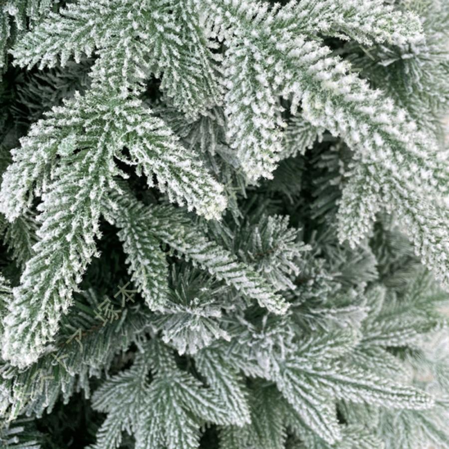 クリスマスツリー 雪化粧 おしゃれ 針葉樹 ヌードツリー 豊富な枝数 本物そっくり モミと松 細かく見栄え クリスマスツリー 店舗装飾 開店祝い 新築祝い_8