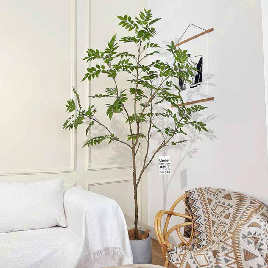人工観葉植物 フェイクグリーン 160cm 大型 人工樹木 フェイク植物