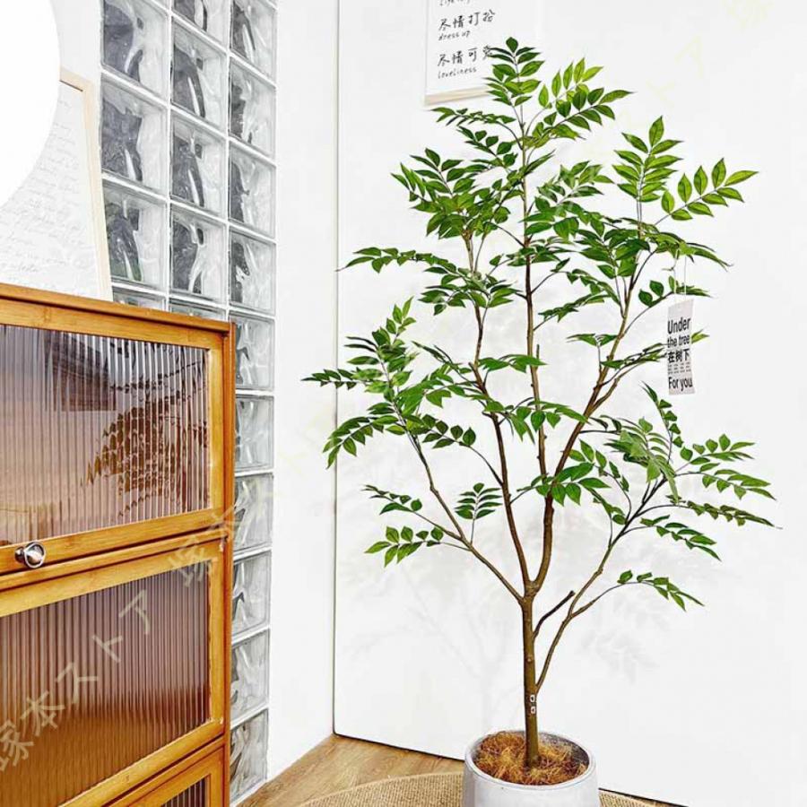 人工観葉植物 フェイクグリーン 160cm 大型 人工樹木 フェイク植物 