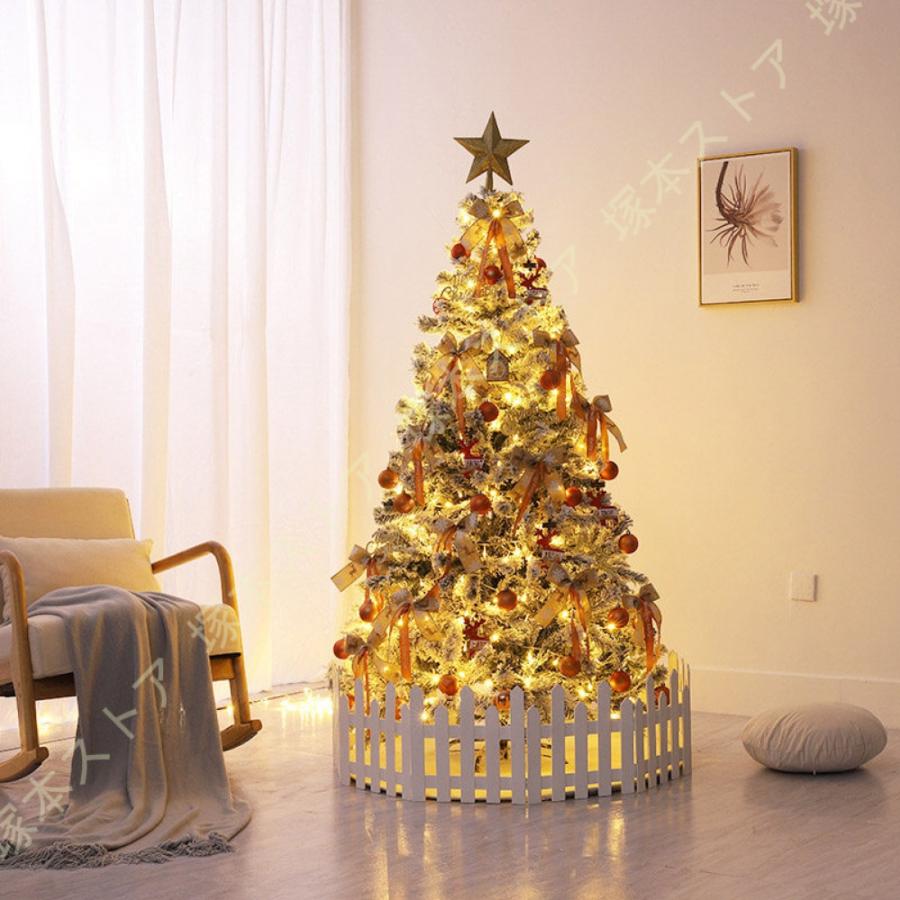 オーナメント付き クリスマスツリー 北欧 大型 針葉樹 イベント パーティー 豊富な枝数 クリスマスツリー 散らからない クリスマスツリー おしゃれ_5