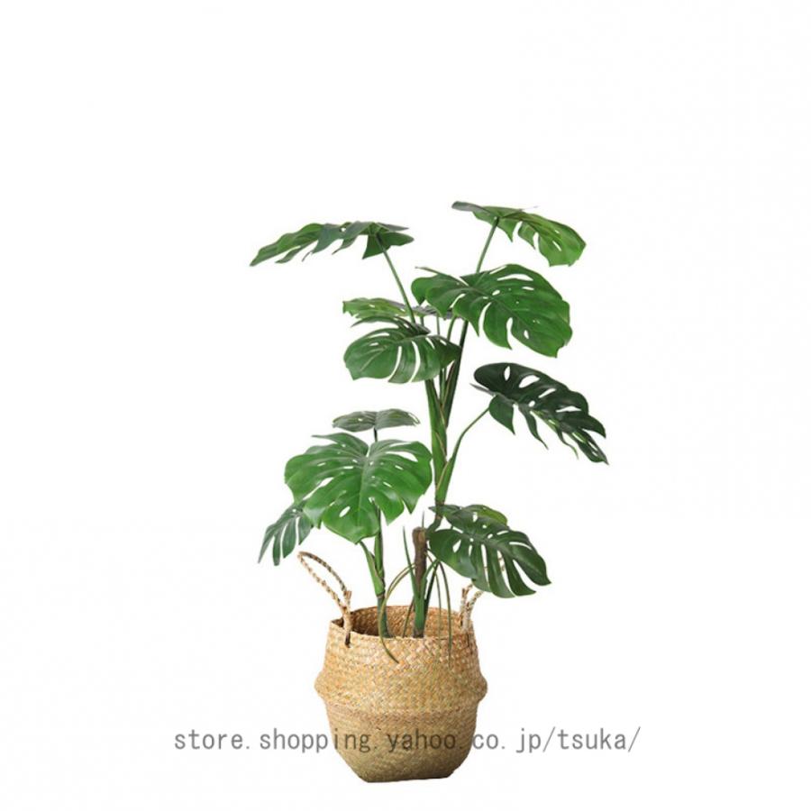 フェイクグリーン 大型 モンステラ 人工観葉植物 フェイクツリー 室内