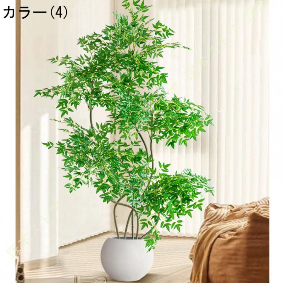 ナンテン フェイクグリーン 鉢植え おしゃれ インテリアグリーン 幸福