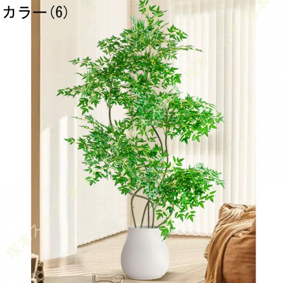 ナンテン フェイクグリーン 鉢植え おしゃれ インテリアグリーン 幸福