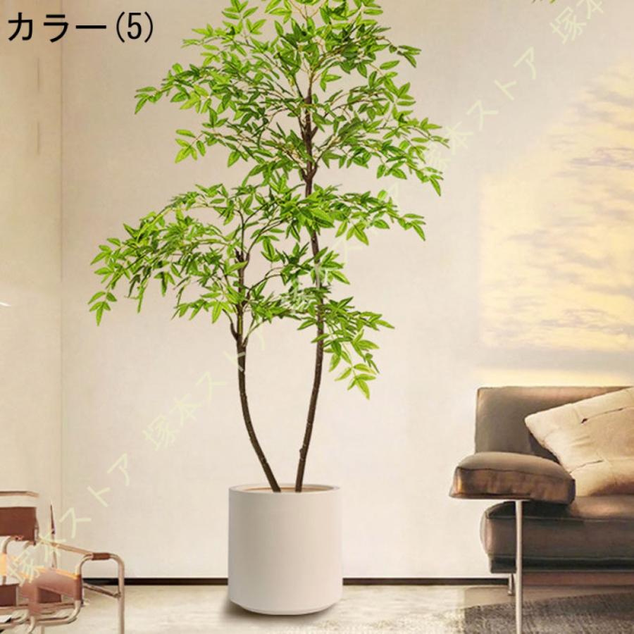 人工観葉植物 フェイクグリーン 緑南天竹 大型 常緑樹 インテリア 屋外