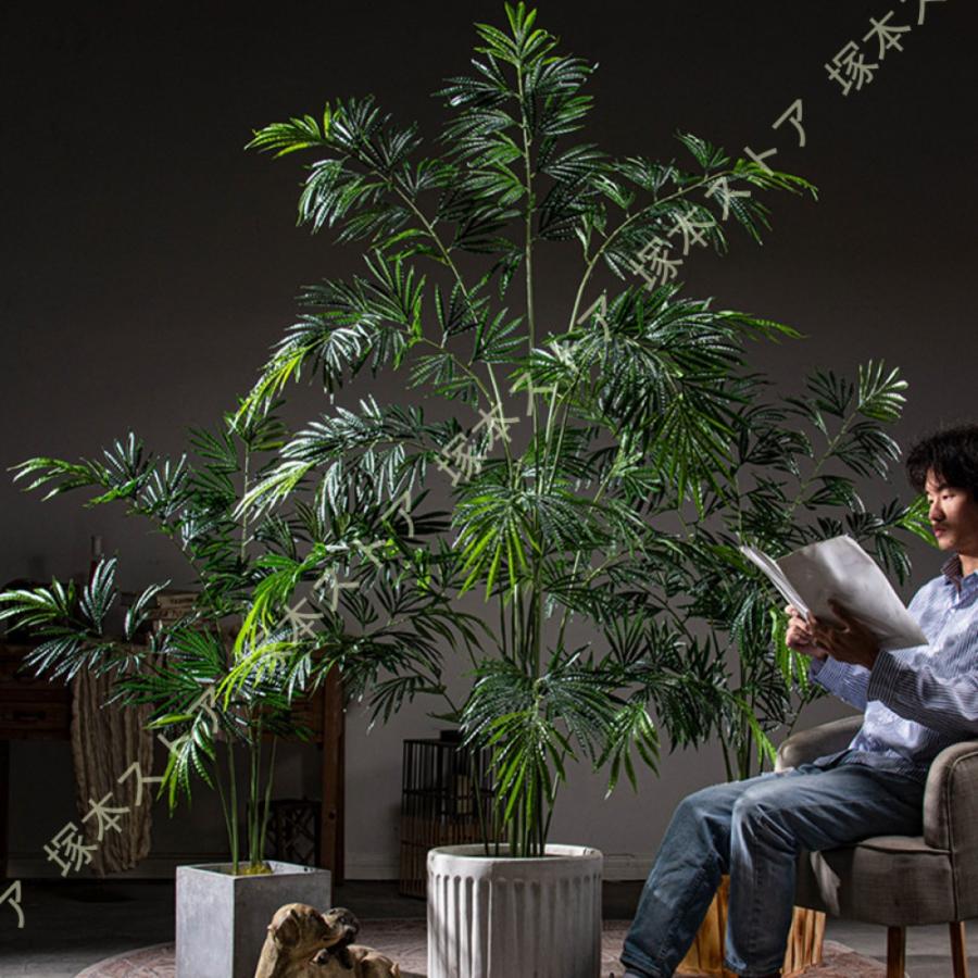 人工観葉植物 大きな木の形状 大型 フェイクグリーン 鮮やかな葉色 おしゃれ 人工観葉植物
