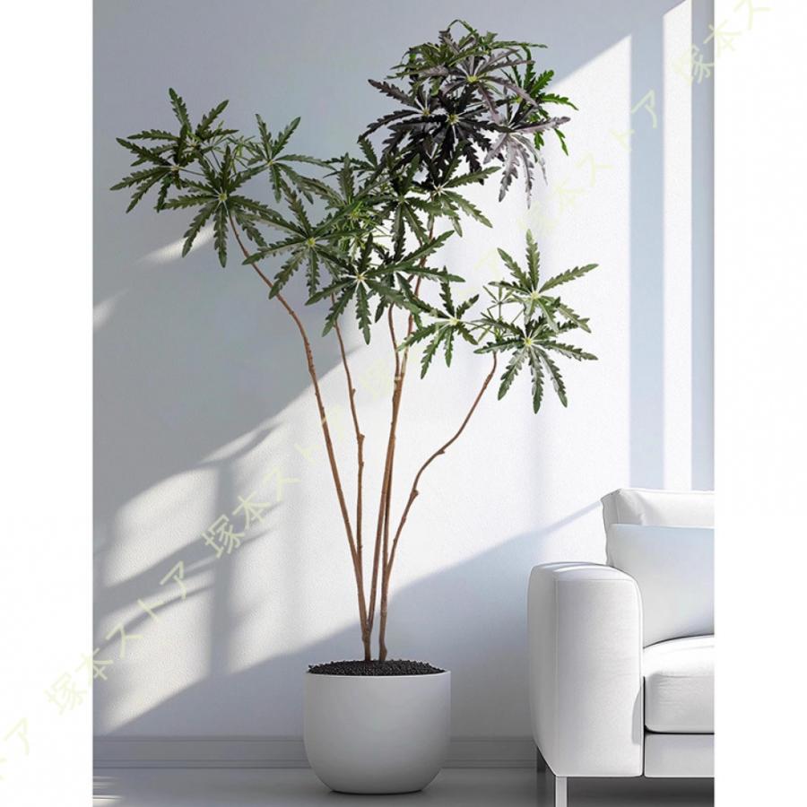 観葉植物 フェイクグリーン 大型 リアル フェイク インテリア 人工観葉植物 部屋飾り 造花 室内装飾用 簡単設置 手間いらず 鉢付き 玄関 リビング オフィス_9