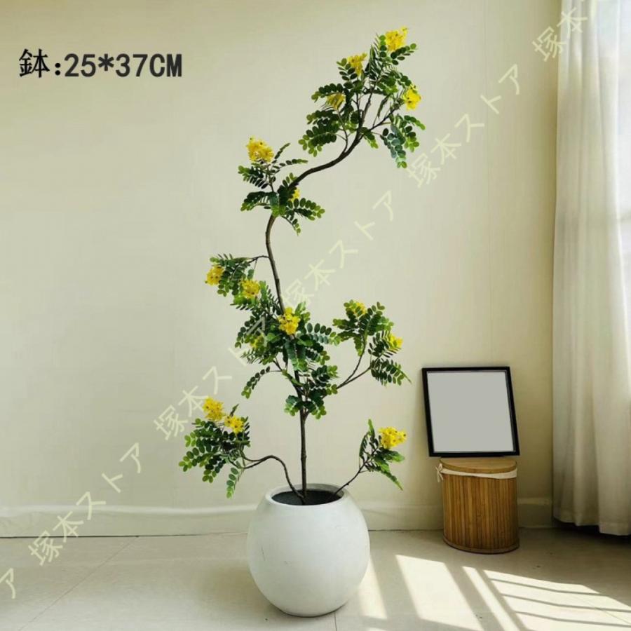 人工観葉植物 フェイクグリーン 造花 観葉樹 人工観覧植物 シンプル 和室 洋室 和風 オフィス 室内 窓まわり インテリア 大型 おしゃれ 人工 お祝い 父の日_3