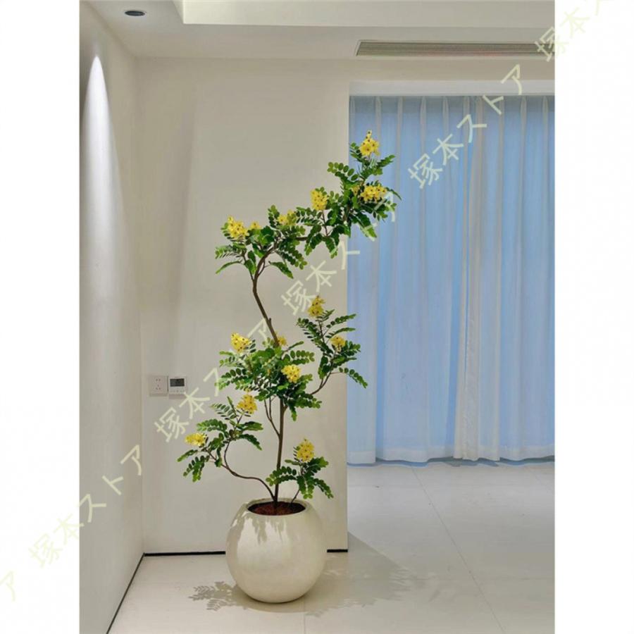 人工観葉植物 フェイクグリーン 造花 観葉樹 人工観覧植物 シンプル 和室 洋室 和風 オフィス 室内 窓まわり インテリア 大型 おしゃれ 人工 お祝い 父の日_8