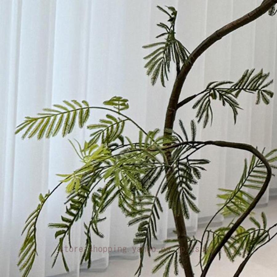 フェイクグリーン インテリア リアル 人工観葉植物 観葉植物 人工植物装飾 シンプル オフィス 室内 お世話不要 枯れない 鉢 お祝い 植物装飾 花園_4
