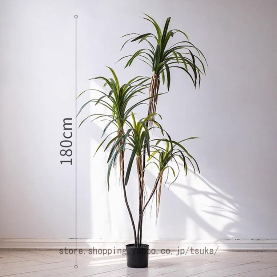 大型 フェイクグリーン 人工観葉植物 リアルな質感 お手入れ不要 枯れない 室内用 インテリアグリーン 卓上 棚 玄関 リビング オフィス 緑 癒し おしゃれ_4