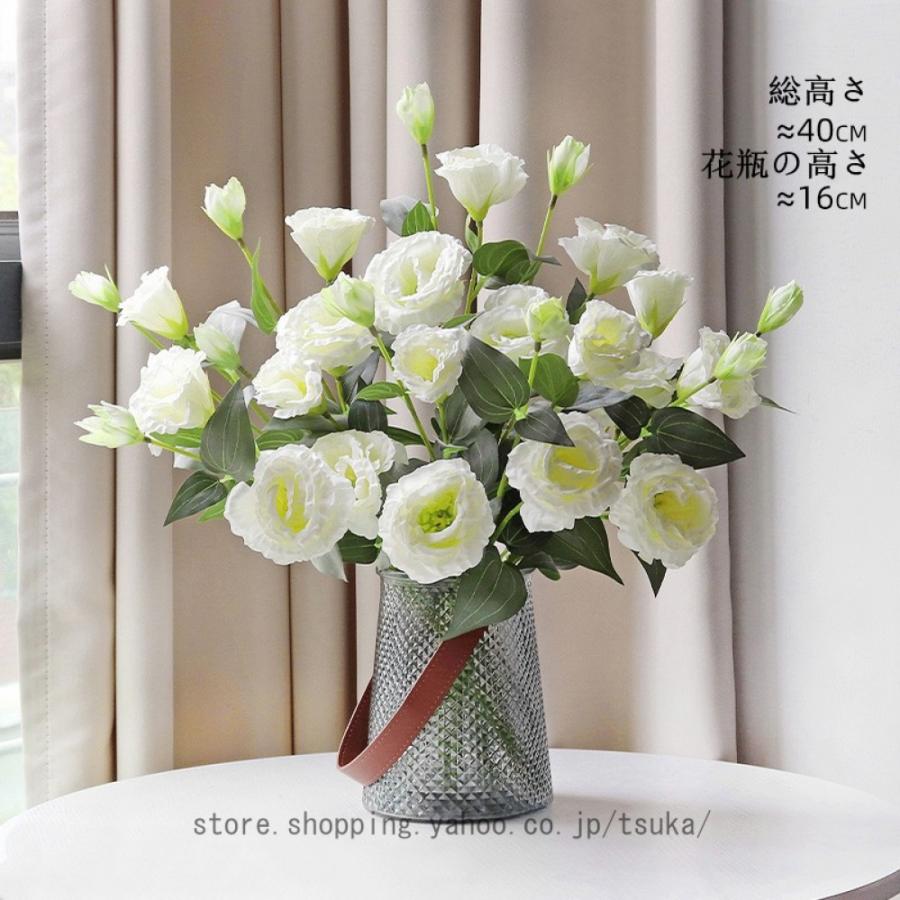 造花 花瓶付き 観葉植物 本物にそっくり 美しい プレゼント お祝いに 結婚式 リビング ベランダ 玄関 喫茶店 置物 枯れない花 お部屋が明るくなる インテリア |  | 03