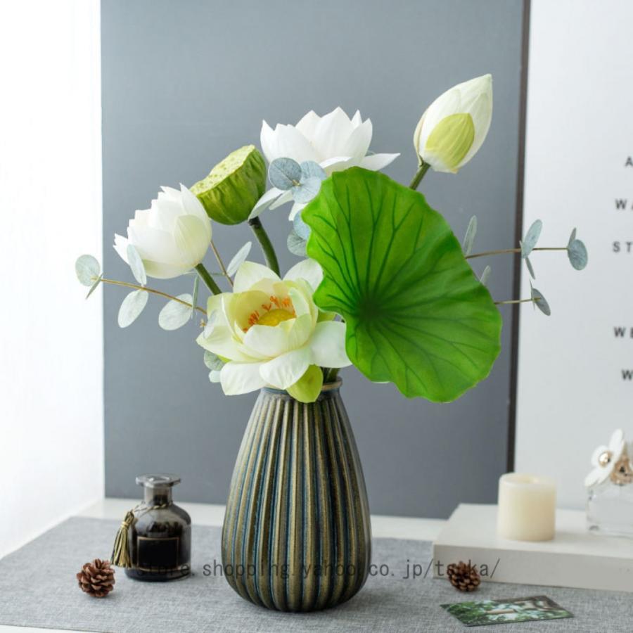ins風 造花 インテリア 北欧 卓上 花瓶付き 造花セット フェイクフラワー アートフラワー 枯れない花 おしゃれ 新生活お祝い プレゼント 置物 部屋飾り | 