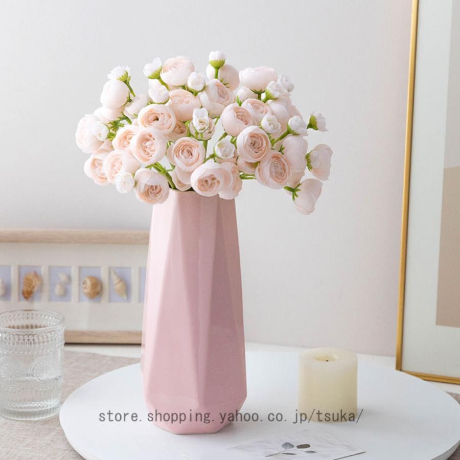 フェイクフラワー 造花 花器付き インテリア 卓上 おしゃれ ins風 創意的 枯れない 人工花 観葉植物 リビング プレゼント 転居 キャンプ テーブル ショップ |  | 02