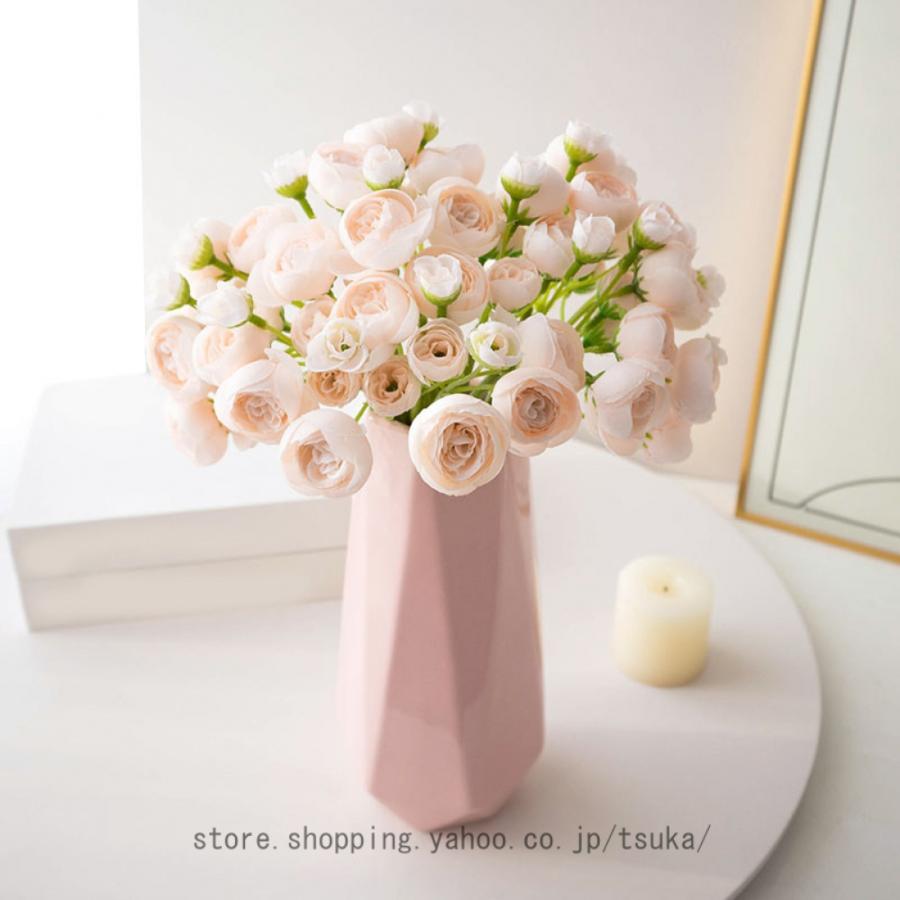 フェイクフラワー 造花 花器付き インテリア 卓上 おしゃれ ins風 創意的 枯れない 人工花 観葉植物 リビング プレゼント 転居 キャンプ テーブル ショップ |  | 06