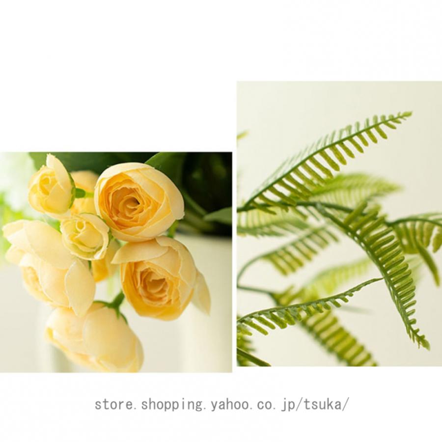 花瓶付き 花器 北欧 おしゃれ 造花 インテリア 家の装飾 プレゼント ギフト 造花セット 水やり不要 枯れない アートフラワー 観賞植物 リビング 玄関 テレビ台 |  | 13