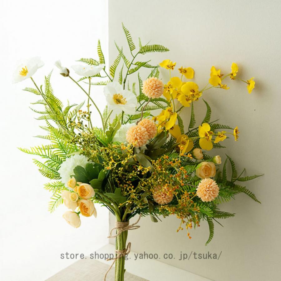 花瓶付き 花器 北欧 おしゃれ 造花 インテリア 家の装飾 プレゼント ギフト 造花セット 水やり不要 枯れない アートフラワー 観賞植物 リビング 玄関 テレビ台 |  | 09