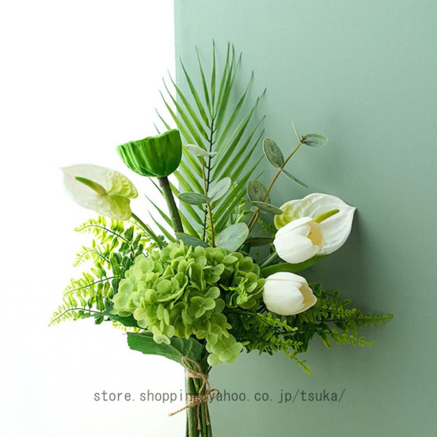 造花 フェイクフラワー 花瓶付き 水やり不要 枯れない アートフラワー