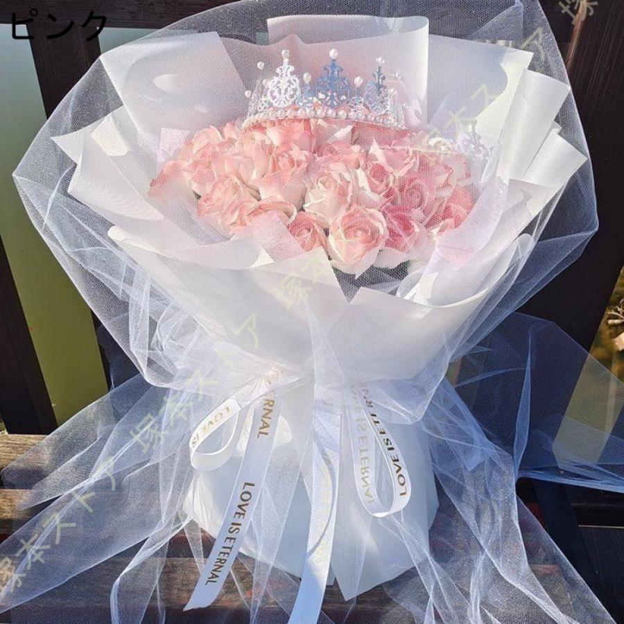 ソープフラワー シャボンブーケ 花束 バラ 造花 誕生日 プレゼント