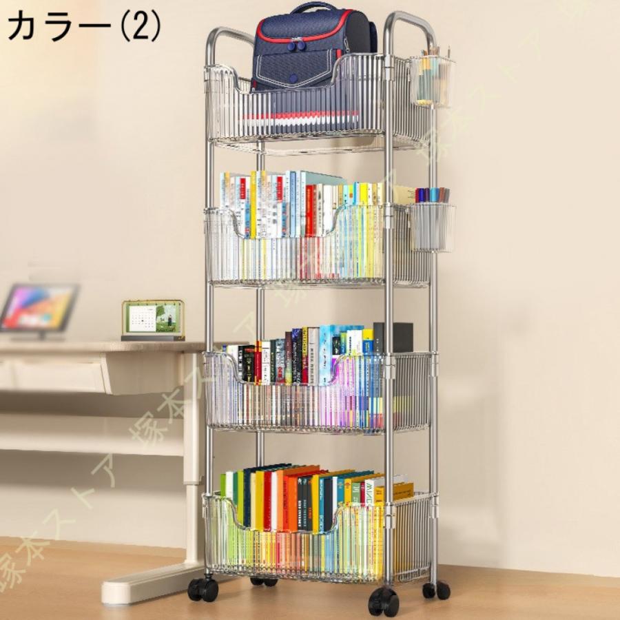 キッチンワゴン キャスター付きワゴン サイドワゴン ベビーワゴン 収納ワゴン キッチンカート ワゴン スリム ワゴン 収納 ワゴンラック 組立簡単 バスルーム_6
