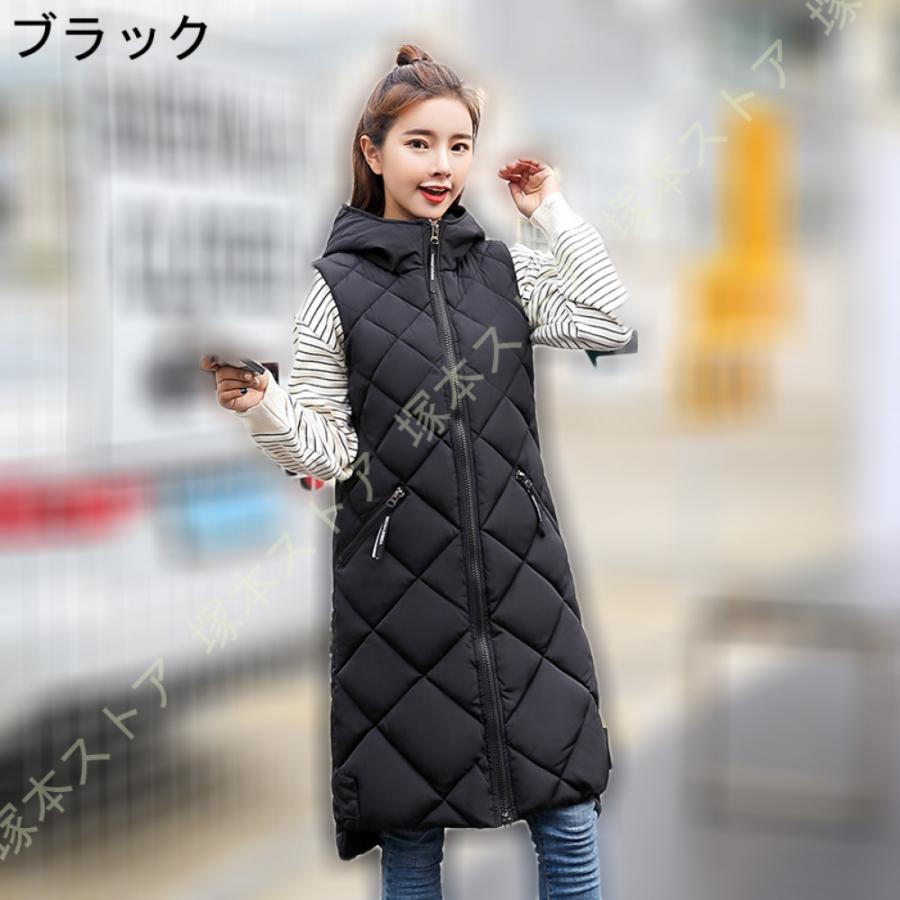 ダウン ベスト ロング丈 レディース 秋冬 ダウンベスト ロング ダウン ベスト ロング丈 レディース 秋冬 ダウンベスト ロング