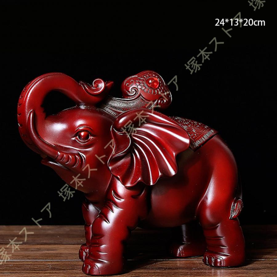 象 ゾウ 象置物 象彫刻 風水置物 エレファント 象の彫刻ラッキー