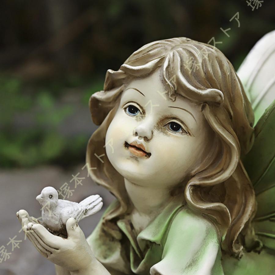 天使置物 オブジェ 樹脂製 可愛い 妖精置物 エンジェル 天使置物 オブジェ 樹脂製 可愛い 妖精置物 エンジェル