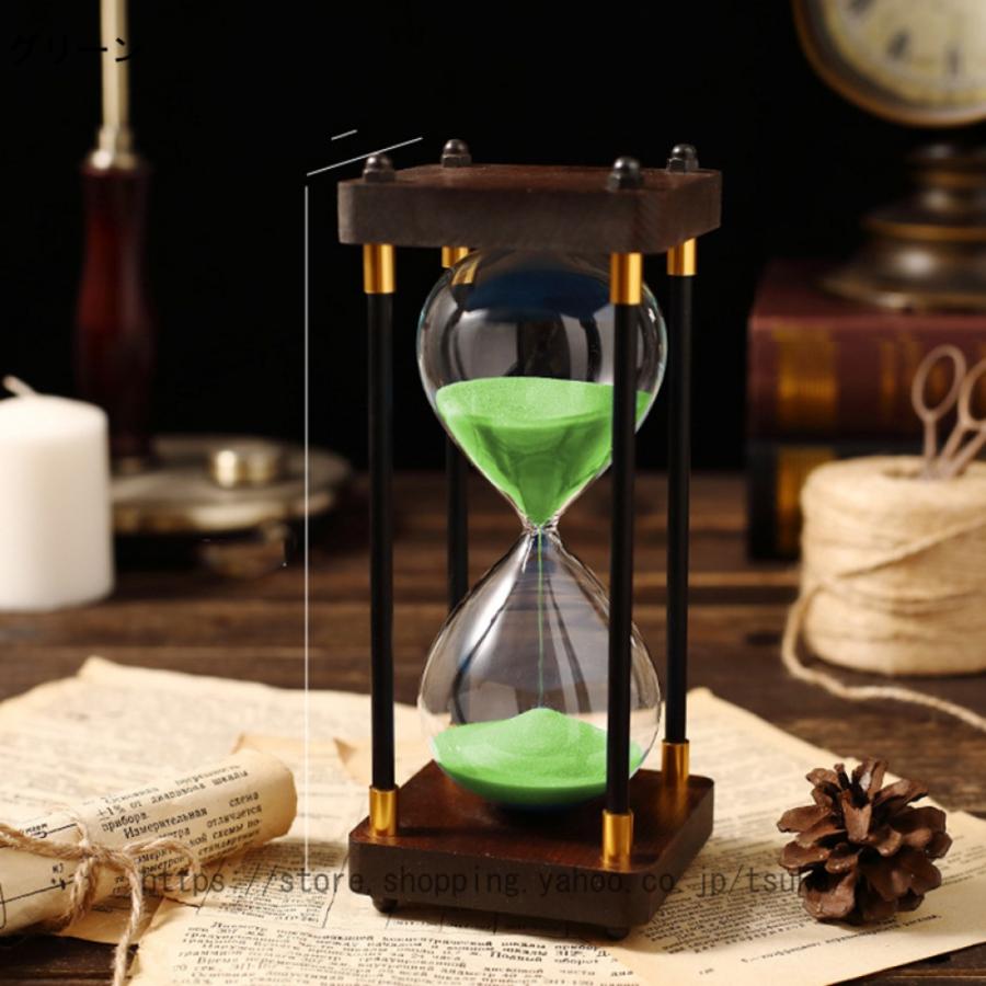 砂時計 45分 60分 置き時計 ガラス砂時計 15分計 30分計 ゲーム 料理