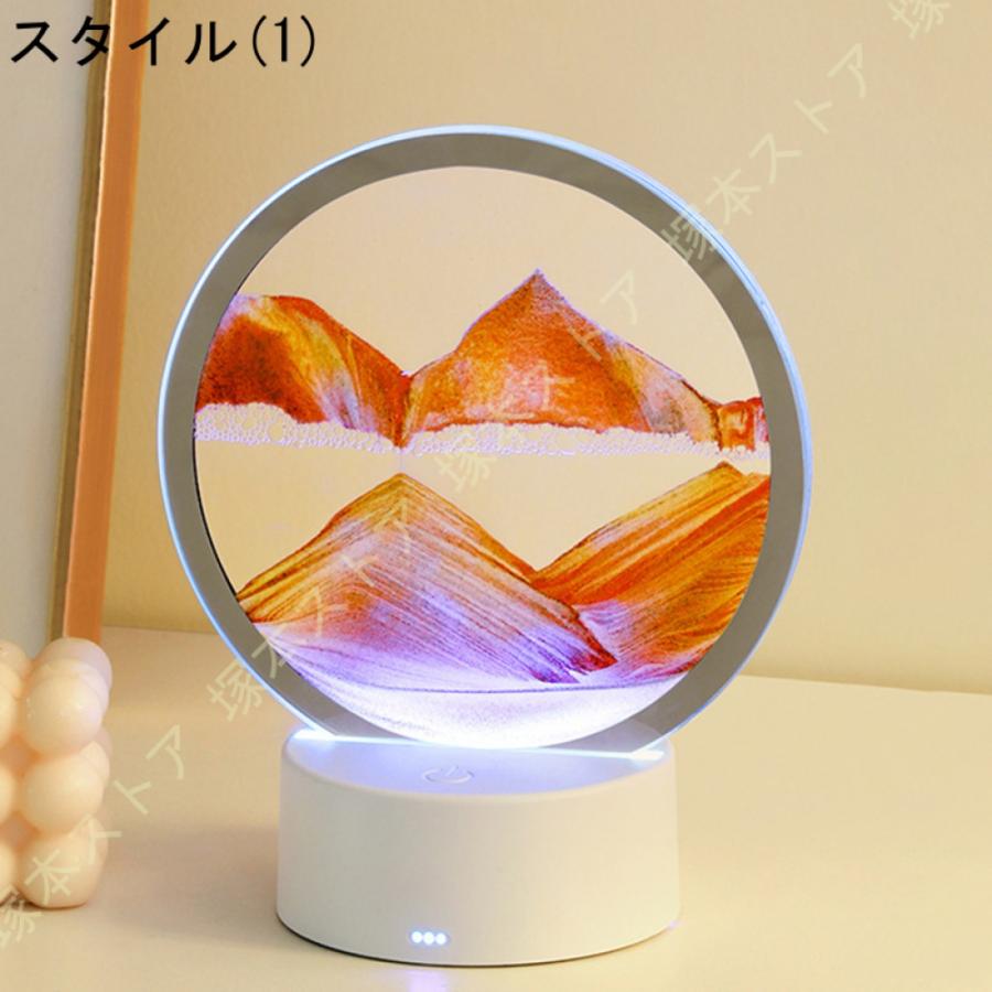 サンドピクチャー ライト サンドアート 砂のアート LEDランプ LED LED