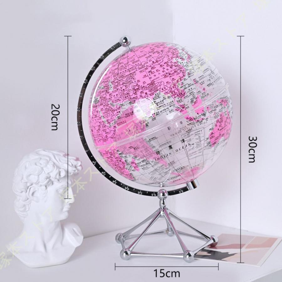 装飾地球儀 インテリア地球儀 おしゃれ 置物 オブジェ 地球儀 漢字表記