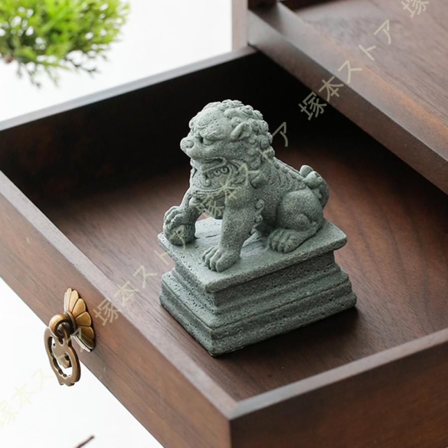 獅子 ライオン 置物獅子 狛犬 招財 風水 開運 置物風水グッズ 金運