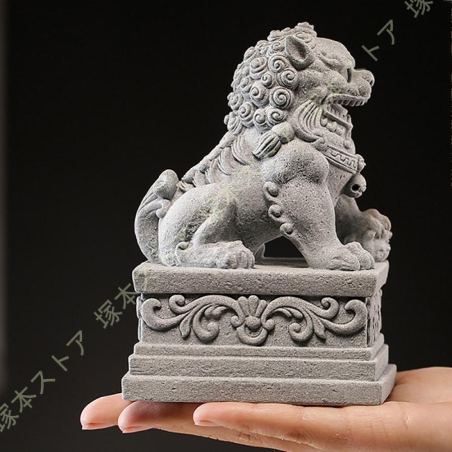 狛犬 置物 獅子 シーサー玄関 神棚 風水 雄雌セット 一対 風水 狛犬 置物 獅子 シーサー玄関 神棚 風水 雄雌セット 一対 風水