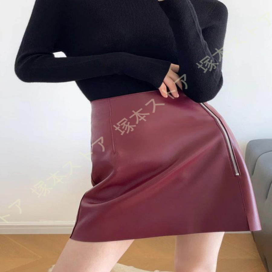 び*じ様 最終特価【新品未使用】HERMES レッド タイトミニスカート ミニスカート タイト レディース セクシー タイトスカート OL オフィス
