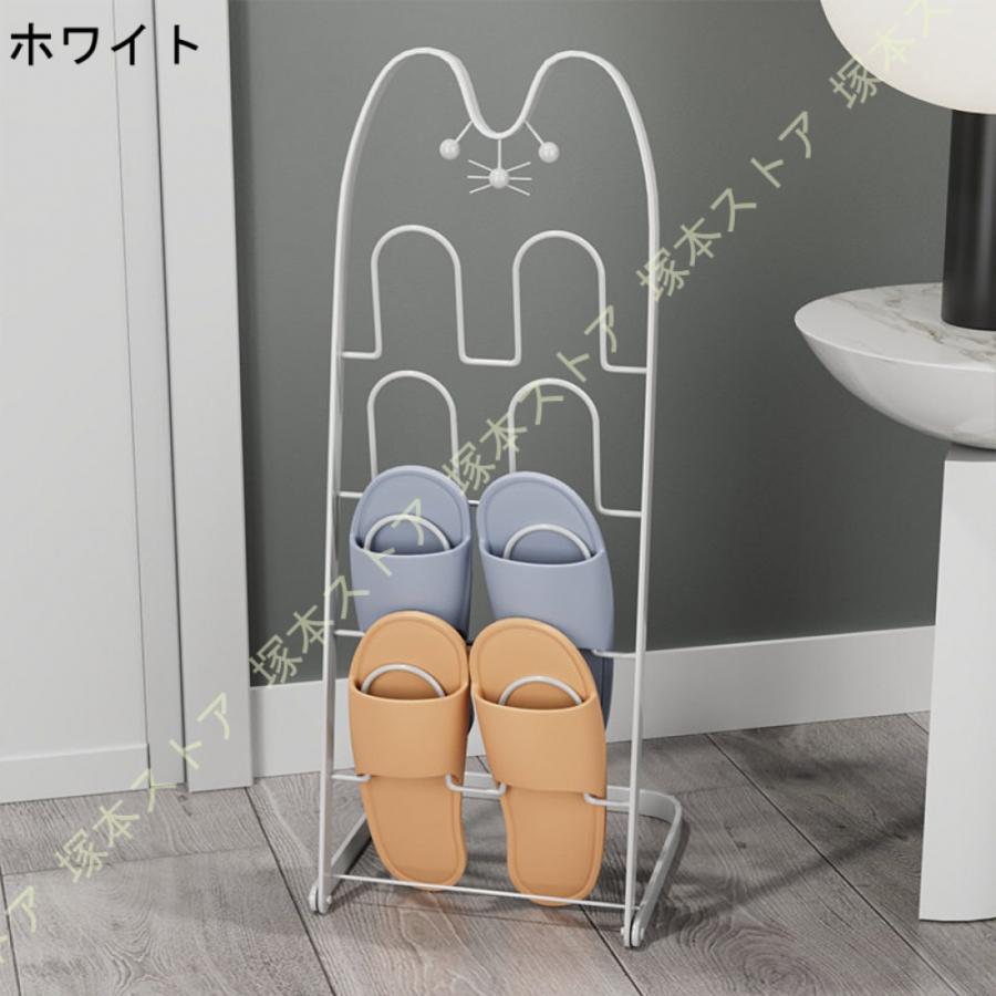 シューズラック 靴ラック 靴収納 収納棚 鉄製 錆びない 防湿 強くて丈夫な 玄関に靴 収納 廊下 アパート用 シューズラック 靴箱 下駄箱 簡易シューズラック_5