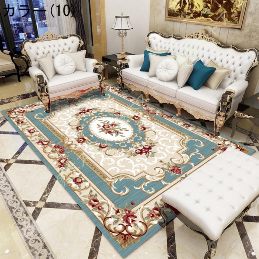 北欧 ラグマット 花模様 ヨーロピアン ペルシャ絨毯 柄 滑り止め付き 古典 西海岸 北欧家具 レトロ カラー 床暖房 ホットカーペット フィーリング エコ 吸湿性 |  | 10