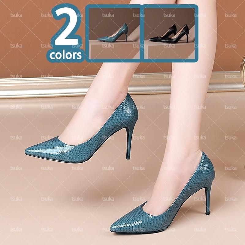 限定 特別価格 8 5センチヒール ポインテッドトゥ パンプス レディース ハイヒール ハイヒールパンプス ピンヒール 痛くならない ポインテッド 歩きやすい 美脚 黒 Puレザー 限定半額セール Pesticon Sg