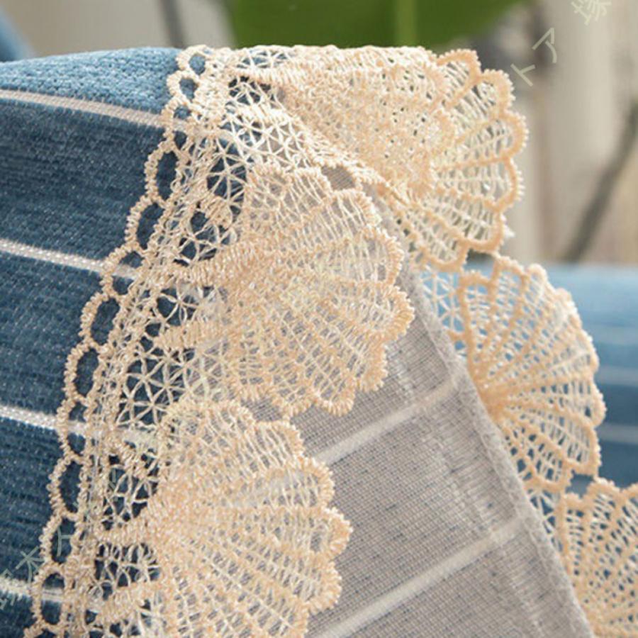 かぎ針編み 多色ストライプベッドカバーソファーカバー ナチュラル 北欧 マルチカバー ソファーカバー ストライプ