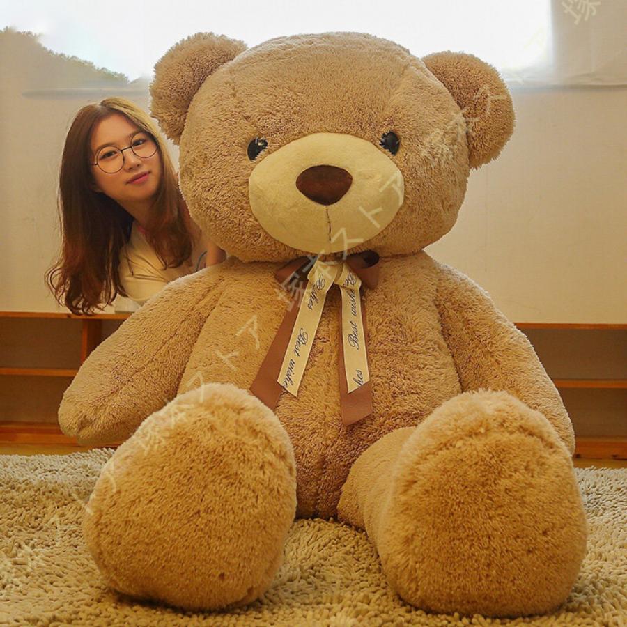 ぬいぐるみ くま テディベア 手触りふわふわ 大きい 巨大 動物ぬいぐるみ 抱き枕 おもちゃ 店飾り プレゼント キッズ 贈り物 ギフト 誕生日 お祝い 出産祝い_18