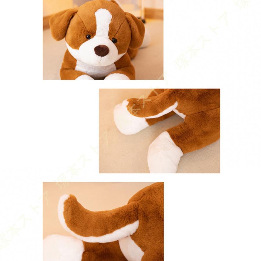 ぬいぐるみ 大きなサイズの新しいかわいい動物カワイイパグ犬の
