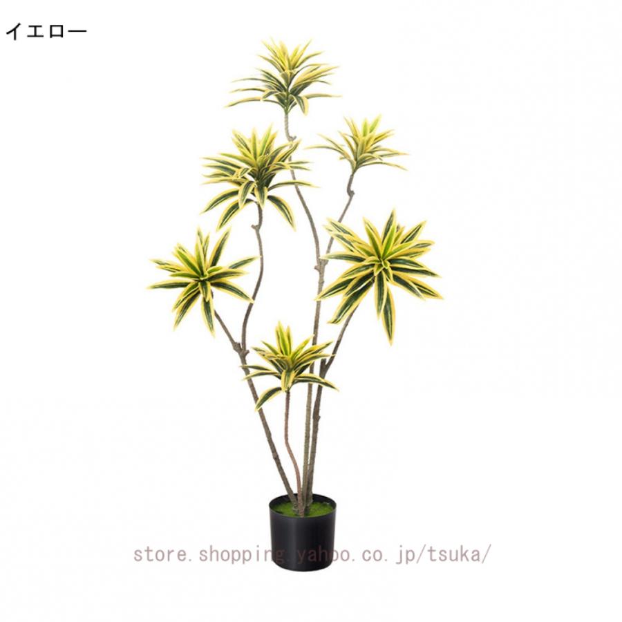 ドラセナ 屋外用 人工観葉植物 庭木 植木 常緑樹 常緑高木 フェイクグリーン 人工観葉樹 造花 シンプル オフィス 室内 モダン インテリア 大型 おしゃれ_4